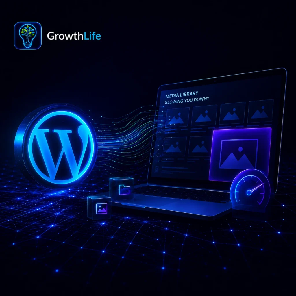WordPress media library optimization illustration 11 — GrowthLife digital growth agency