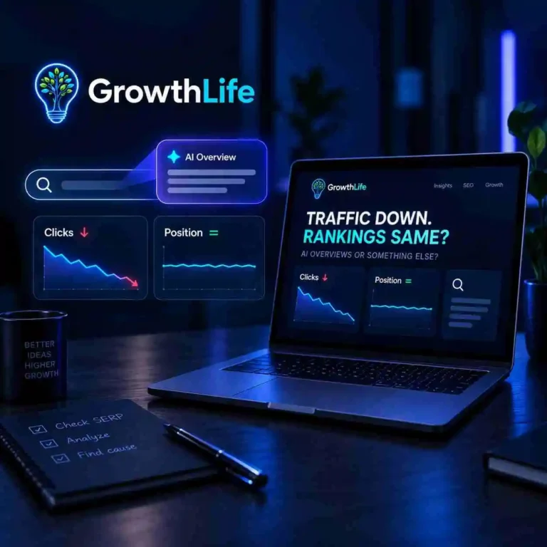 Our organic traffic is down but rankings look the same. Is it AI Overviews, or are we blaming the wrong thing?
